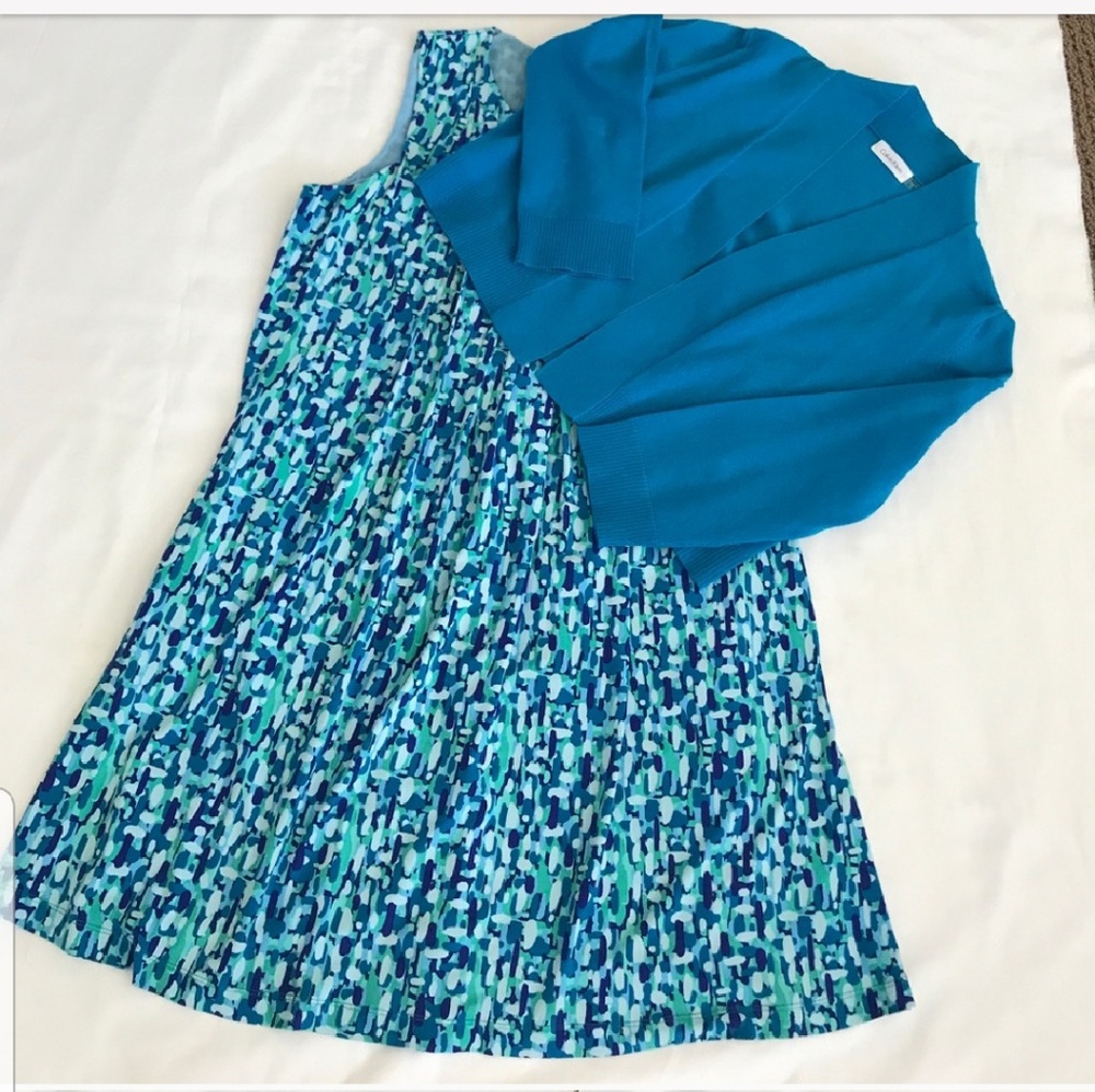 Calvin Klien dress with cardigan 12